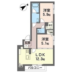 五井駅 バス8分  出津西1丁目下車：停歩4分 2階の物件間取画像